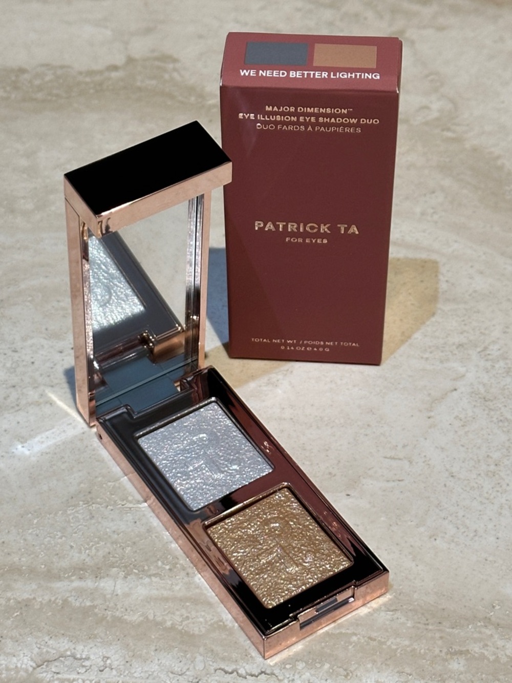 Patrick Ta Major Dimension Eye Illusion Eyeshadow Duo - We Need Better Lighting